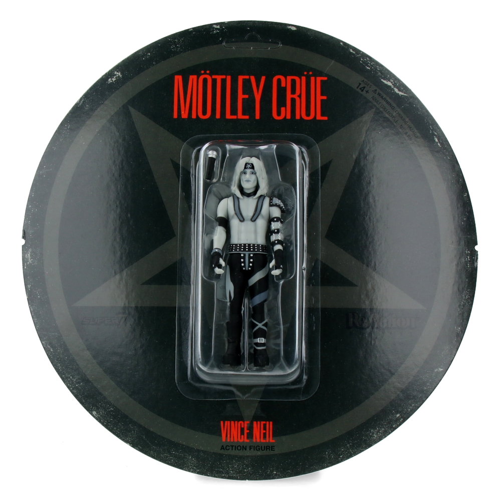 Vince Neil (Shout at the Devil - Black & White) - Motley Crue - ReAction Figures