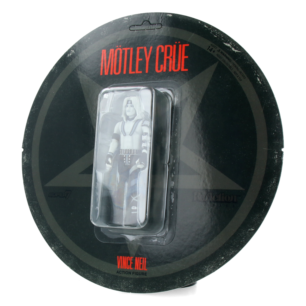 Vince Neil (Shout at the Devil - Black & White) - Motley Crue - ReAction Figures
