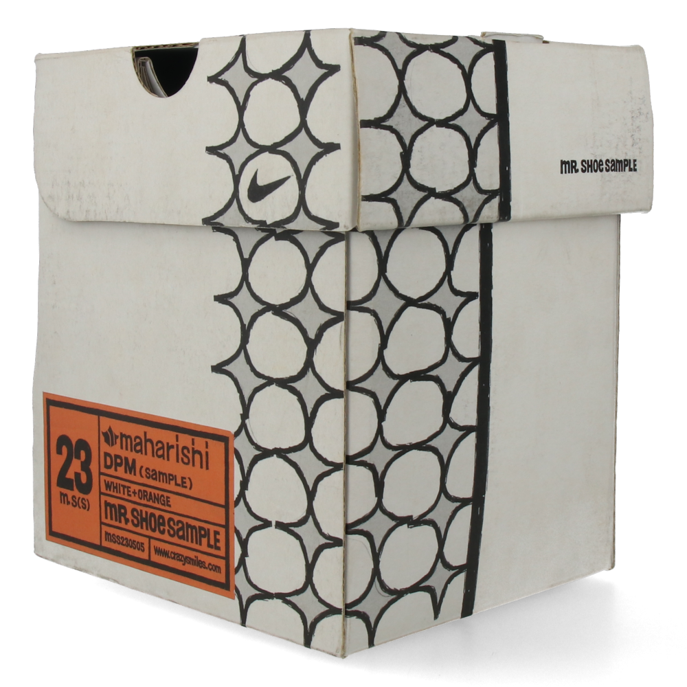 Mr. Shoe Maharishi x Nike x Michael Lau (White and Orange)
