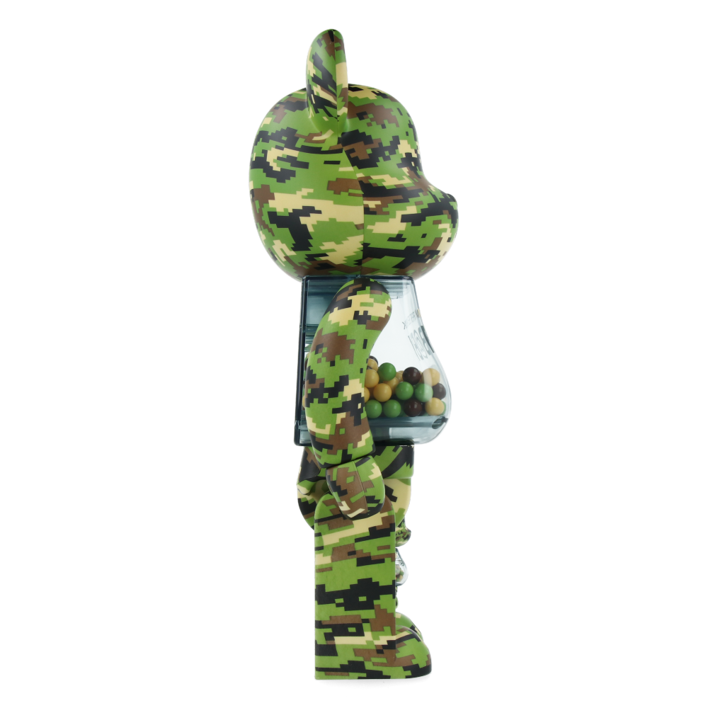 400% + 100% Bearbrick My First Baby Digital Camo