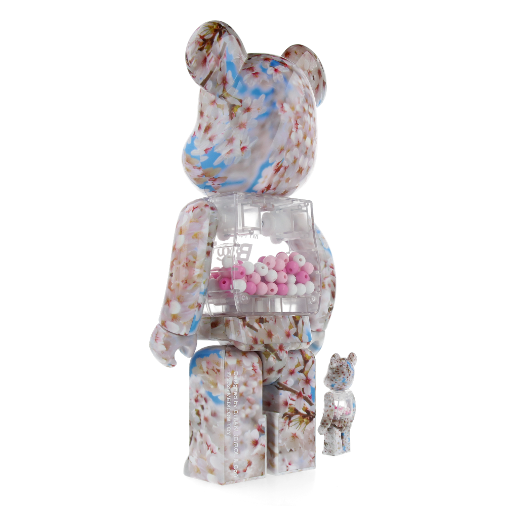 400% + 100% Bearbrick My First Baby Sakura