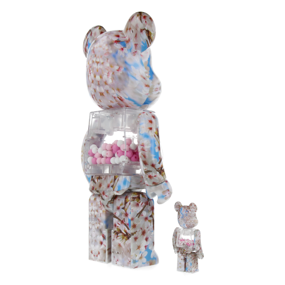 400% + 100% Bearbrick My First Baby Sakura