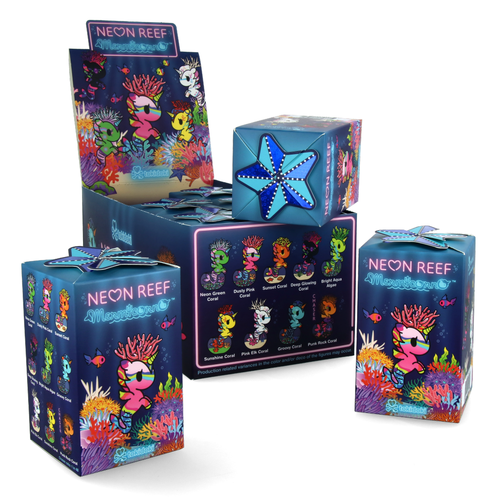 Neon Reef Mermicorno Blind Box