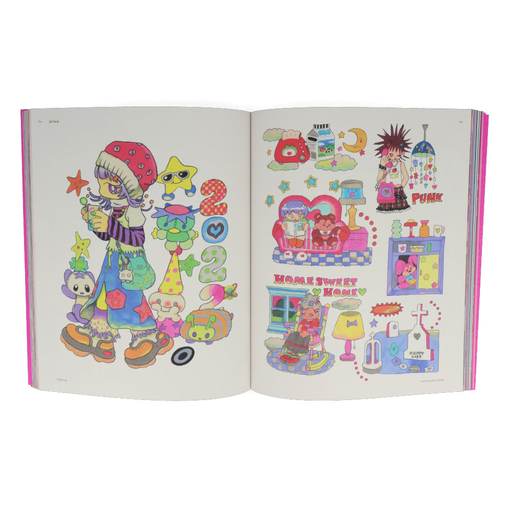 Neo Retro Illustrations