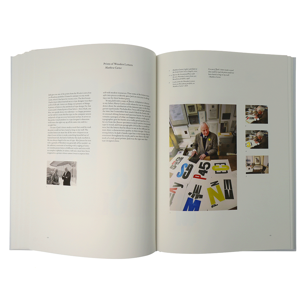 Only on Saturday : The Wood Type Prints of Jack Stauffacher