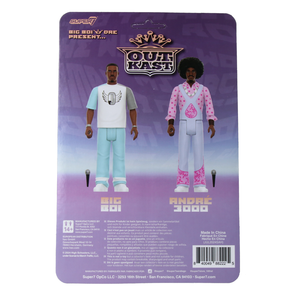 OutKast (Big Boi and Dr Present) - ReAction Figures wave 3