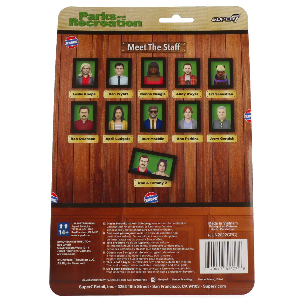 Parks and Recreation - Jerry Gergich - ReAction figures