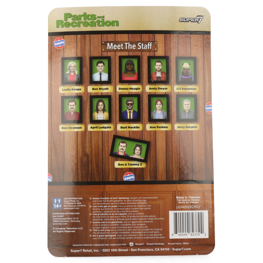 Parks and Recreation - Lil' Sebastian - ReAction figures