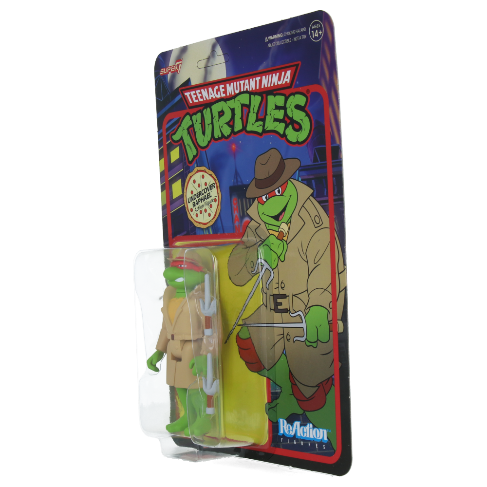 ReAction Figures Wave 08 - Undercover Raphael (Cartoon) - TMNT