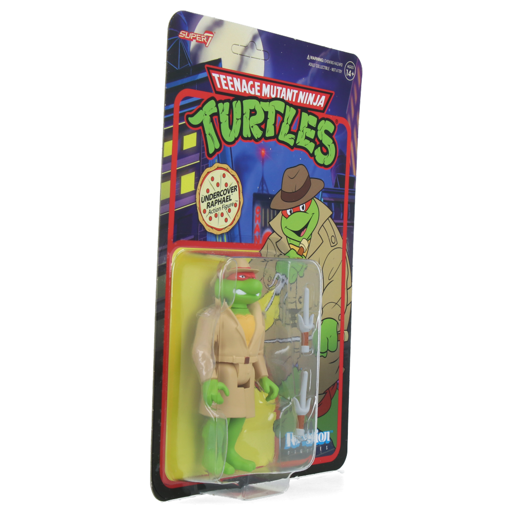 ReAction Figures Wave 08 - Undercover Raphael (Cartoon) - TMNT
