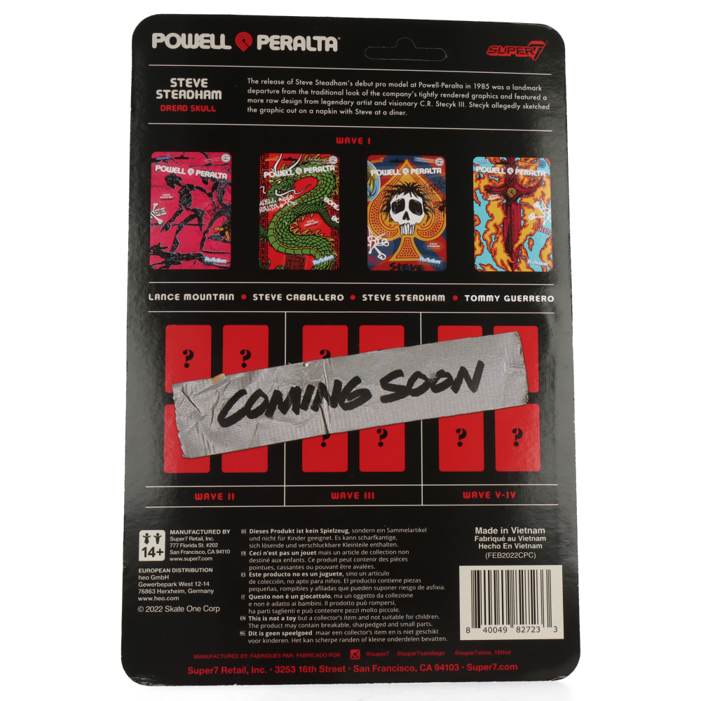 Powell-Peralta Reaction Figures Wave 1 - Steve Steadham