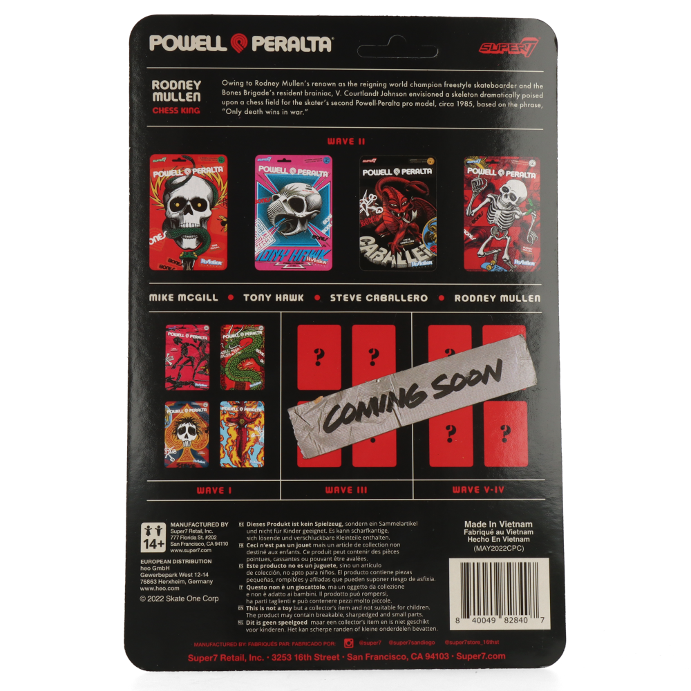 Powell-Peralta Reaction Figures Wave 2 - Rodney Mullen