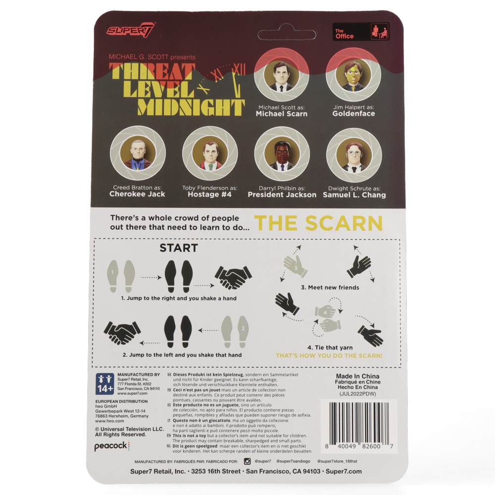 Threat Level Midnight (The Office) - Hostage #4 - ReAction Figures