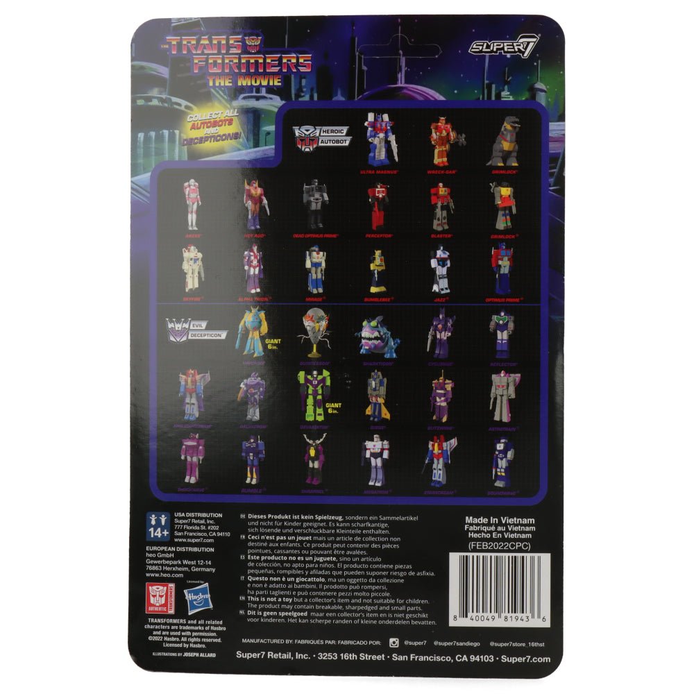 Wreck Gar - Transformers wave 6 - ReAction figures