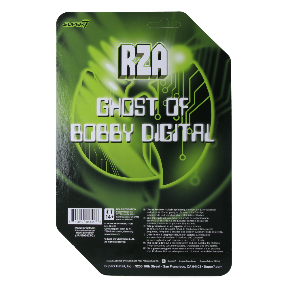 Bobby Digital (Clear) - ReAction Figure wave 4