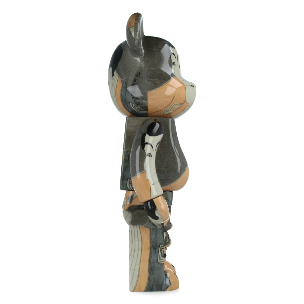 400% + 100% Bearbrick Boston Museum Toshusai Sharaku Ichikawa Ebizo Takemura Sadanoshin