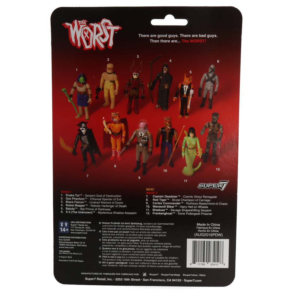 Snake Shedusa (Color 3)  - The Worst - ReAction figures