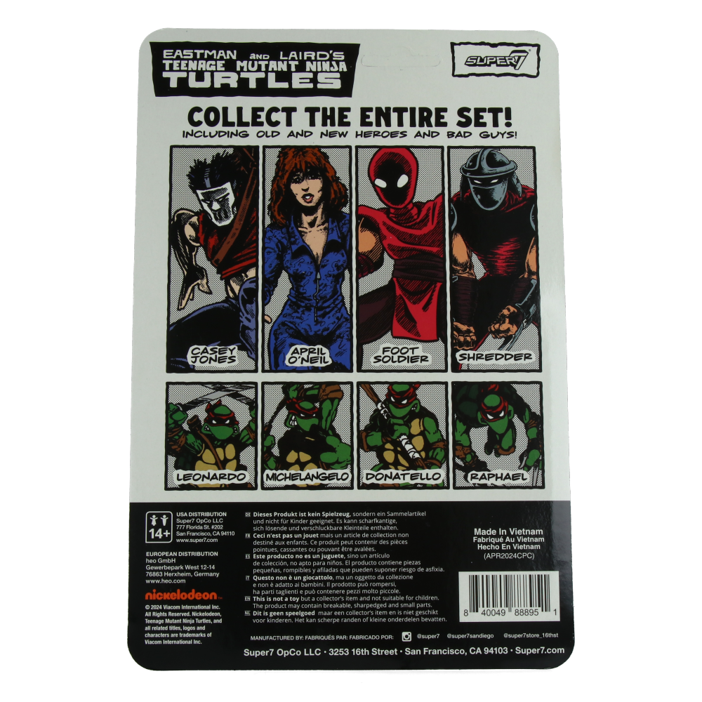 Shredder (Comic Color) - Tortues Ninja - ReAction Figures wave 11