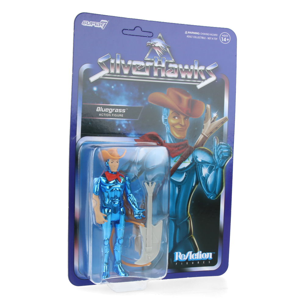 Bluegrass (Toy Version) - SilverHawks - ReAction Figures wave 01