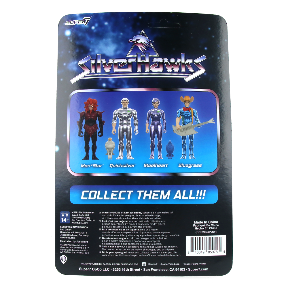 Mon*Star (Pre-Transformation) - SilverHawks - ReAction Figures wave 01