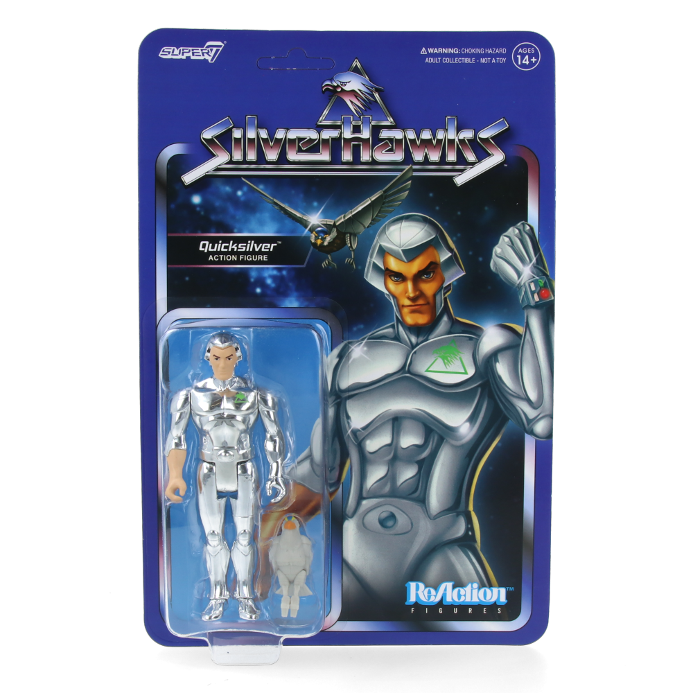 Quicksilver (Toy Version) - SilverHawks - ReAction Figures wave 01