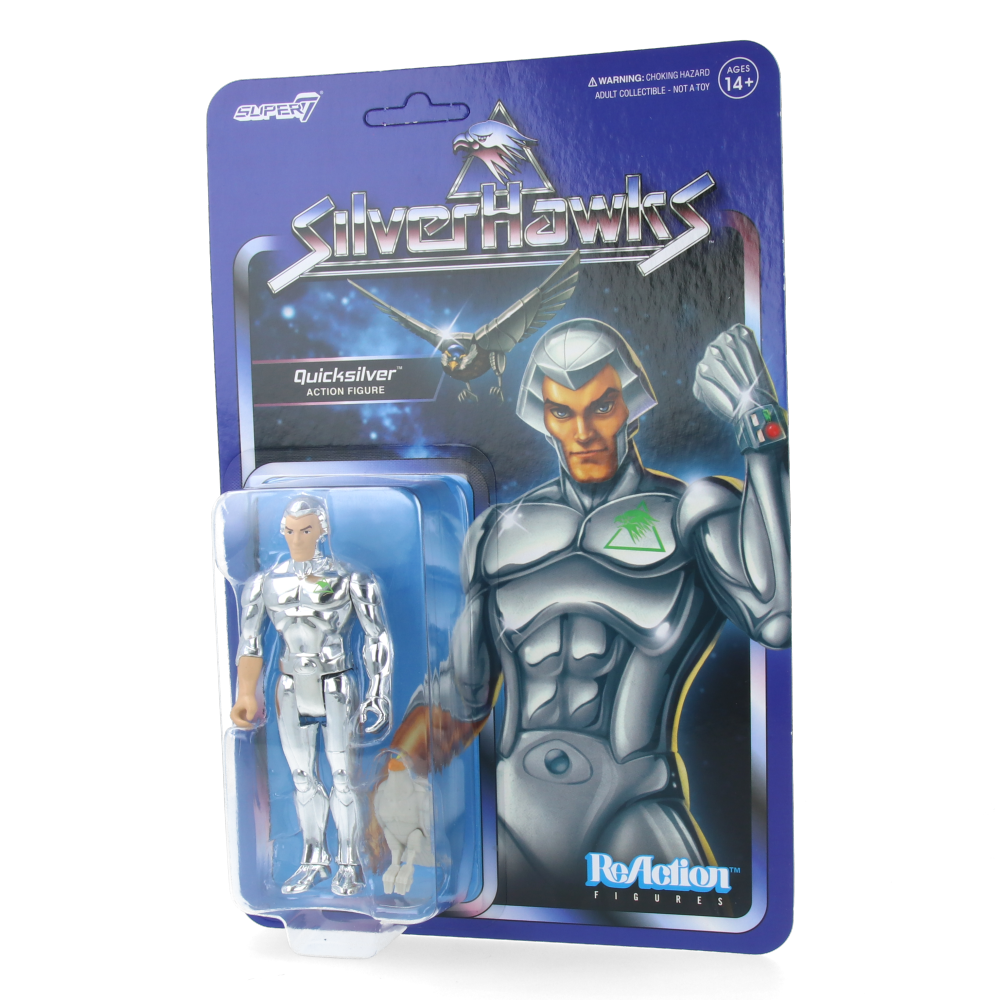 Quicksilver (Toy Version) - SilverHawks - ReAction Figures wave 01
