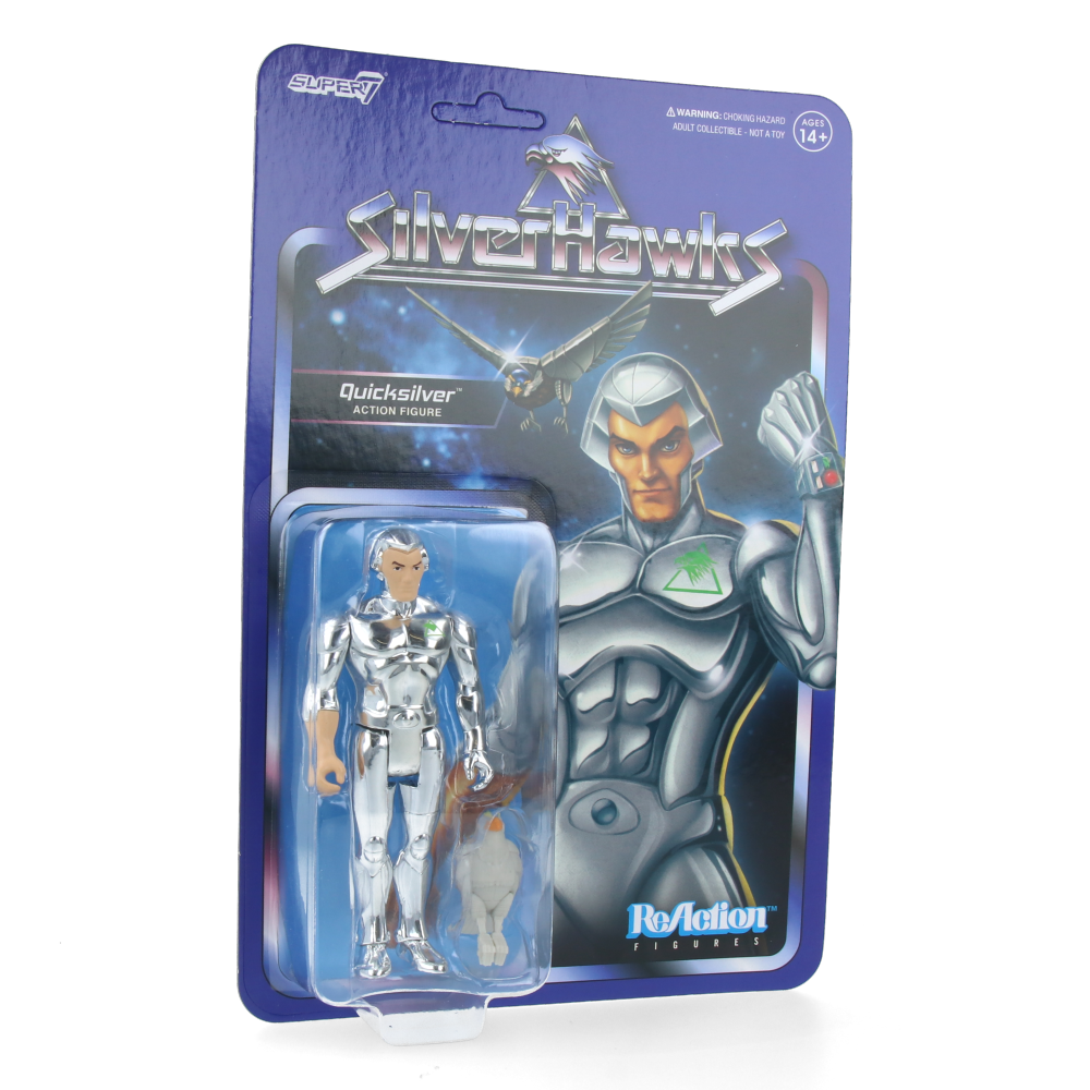 Quicksilver (Toy Version) - SilverHawks - ReAction Figures wave 01