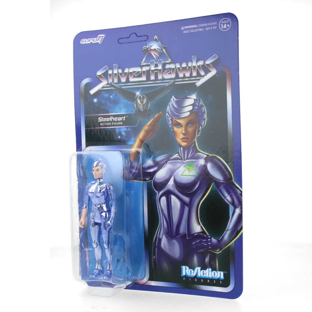 Steelheart (Toy Version) - SilverHawks - ReAction Figures wave 01