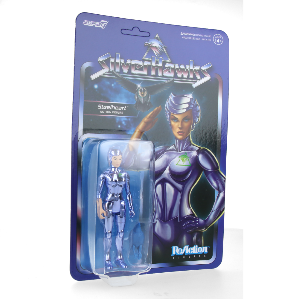Steelheart (Toy Version) - SilverHawks - ReAction Figures wave 01