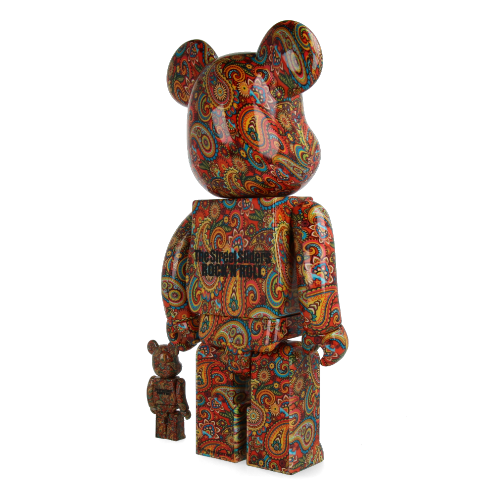 400% + 100% Bearbrick The Street Sliders