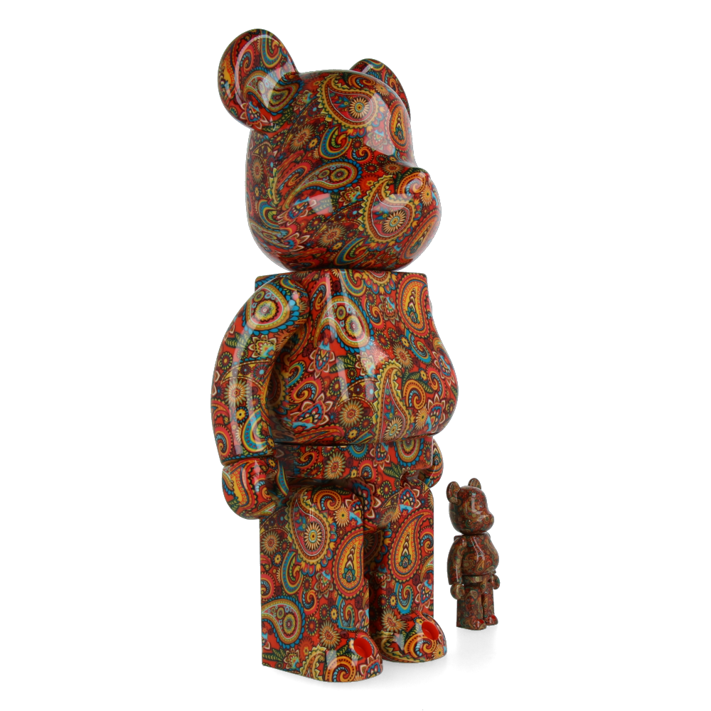 400% + 100% Bearbrick The Street Sliders