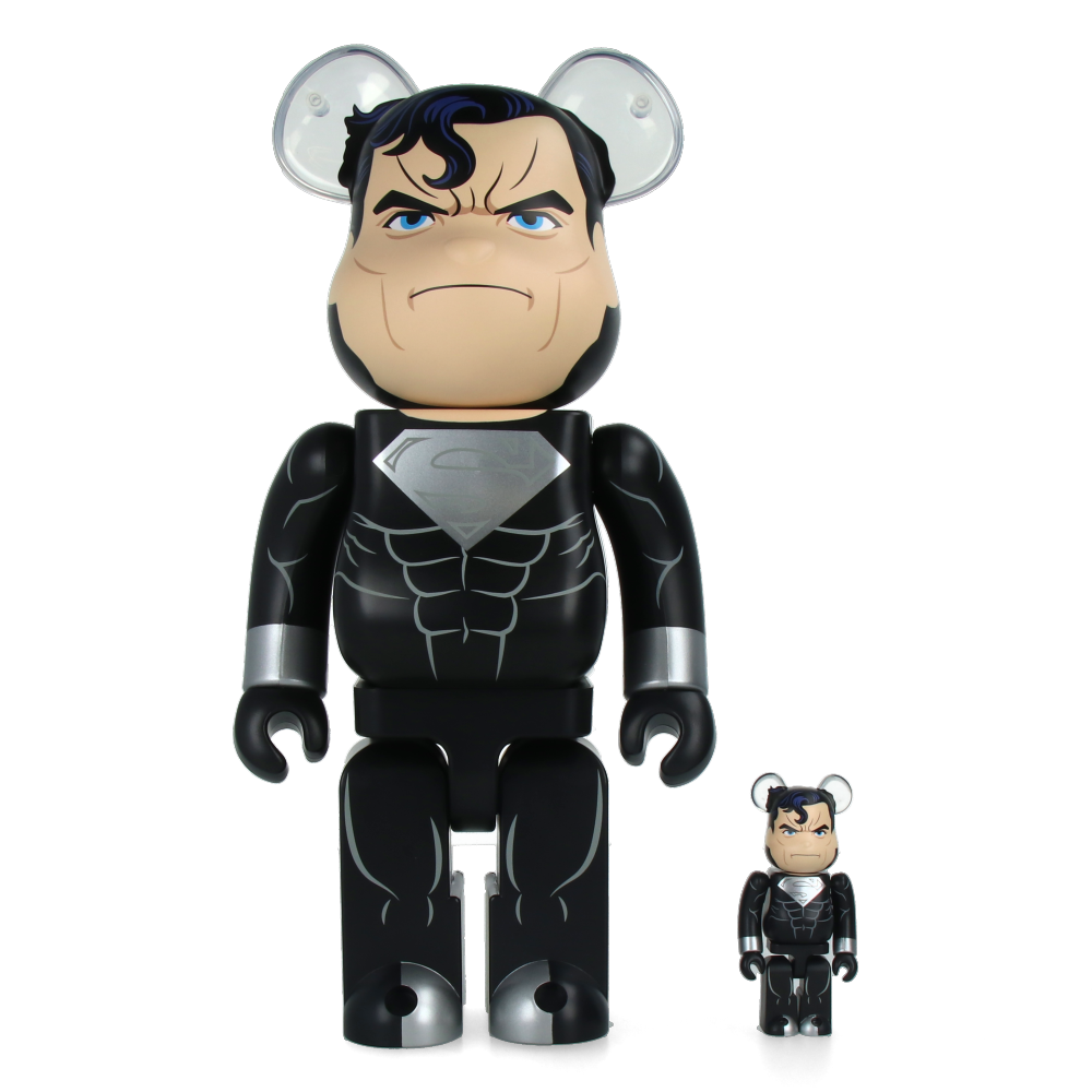 400% + 100% Bearbrick Superman (Return of Superman ver.)