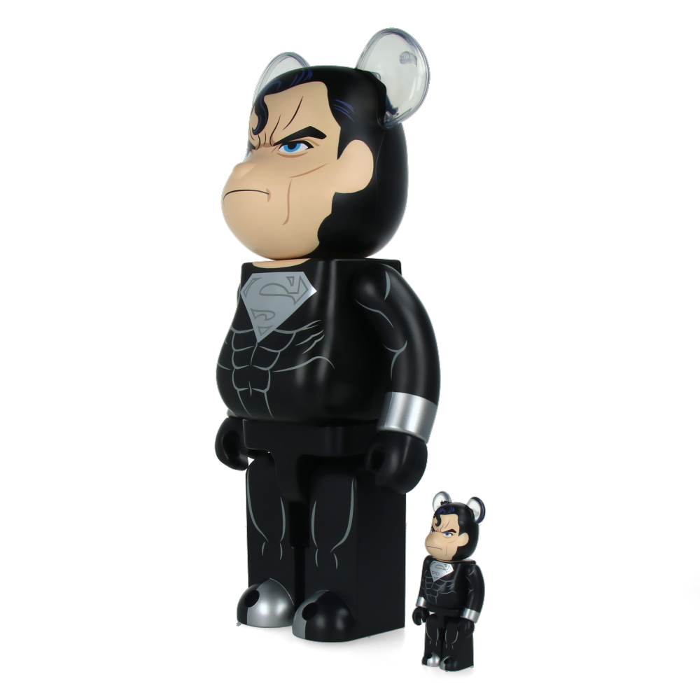 400% + 100% Bearbrick Superman (Return of Superman ver.)