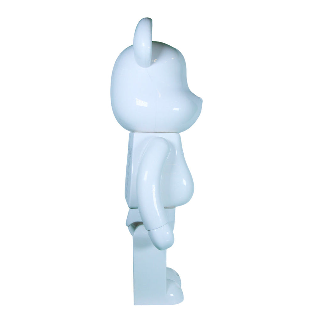 1000% Bearbrick Stussy (white)