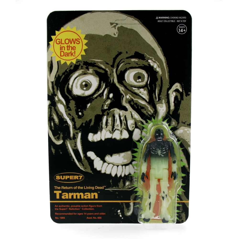 Return Of The Living Dead Reaction Figures Wave 4 - Tarman (Monster Glow)