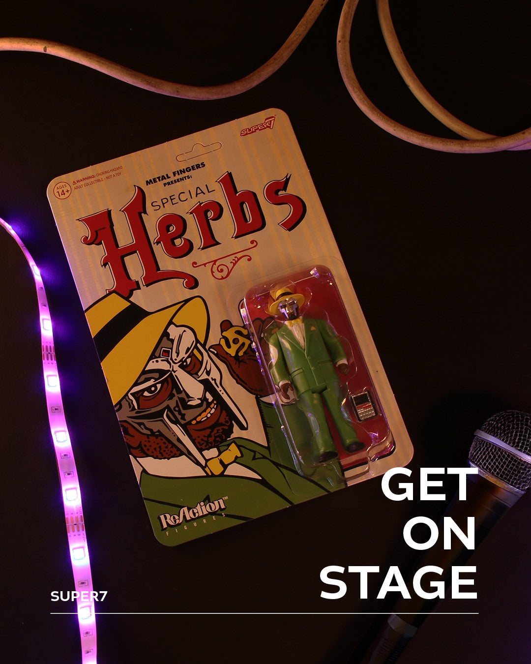 MF Doom Special Herbs - ReAction Figures Wave 4