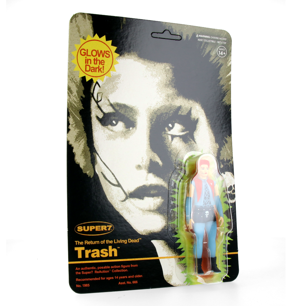 Return Of The Living Dead Reaction Figures Wave 4 - Trash (Monster Glow)