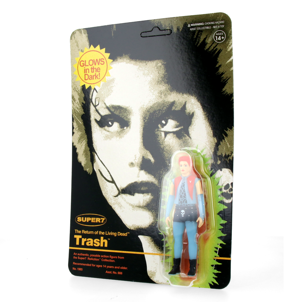Return Of The Living Dead Reaction Figures Wave 4 - Trash (Monster Glow)