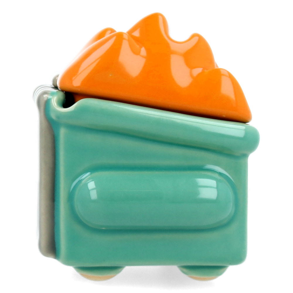 Dumpster Fire - Trash Stash Ceramic Figure