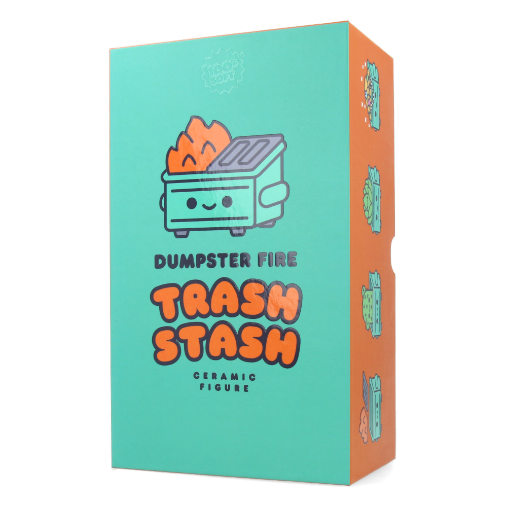 Dumpster Fire - Trash Stash Ceramic Figure