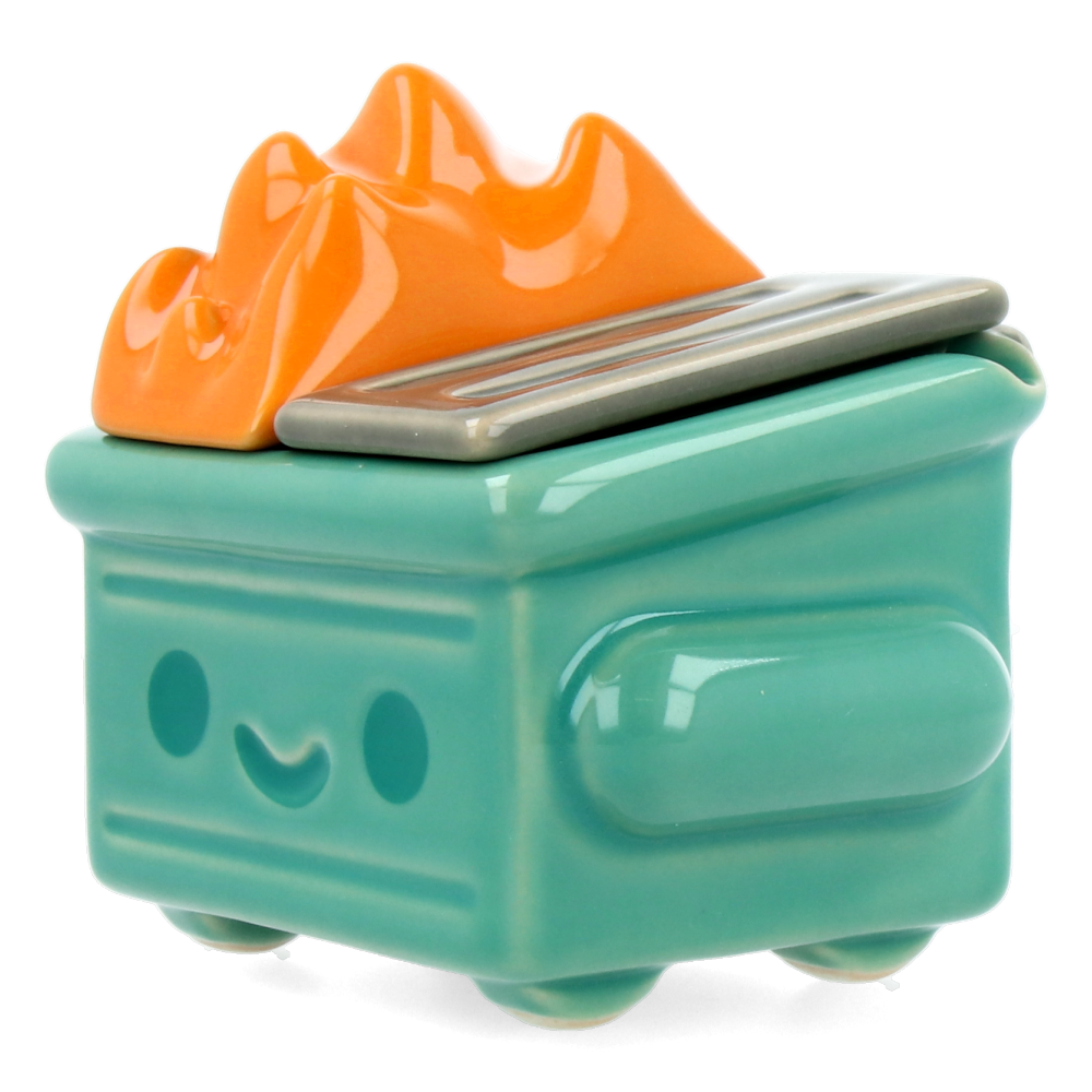 Dumpster Fire - Trash Stash Ceramic Figure