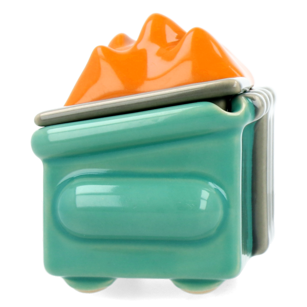 Dumpster Fire - Trash Stash Ceramic Figure