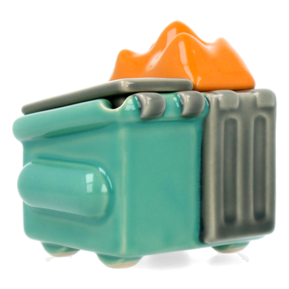 Dumpster Fire - Trash Stash Ceramic Figure