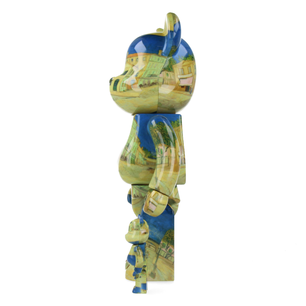 400% + 100% Bearbrick Van Gogh - The Yellow House (The Street)