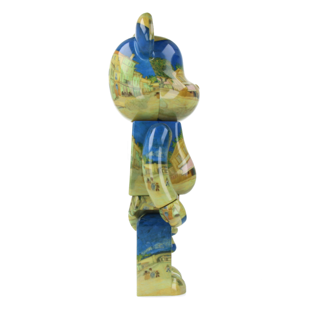 400% + 100% Bearbrick Van Gogh - The Yellow House (The Street)