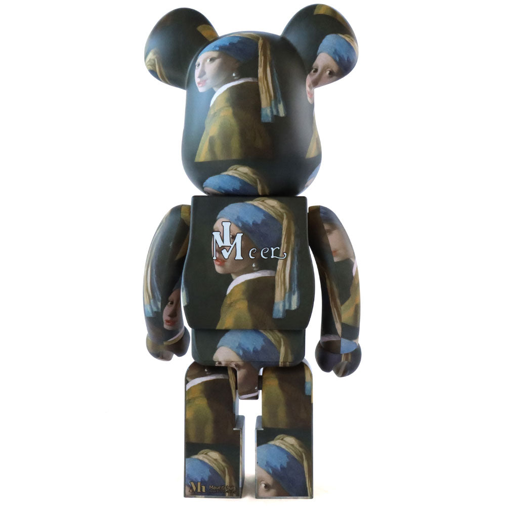 1000% Bearbrick Joahnnes Vermeer "La jeune fille à la perle"