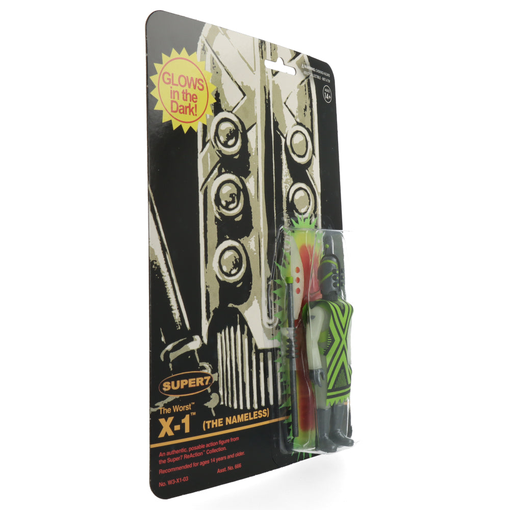 X-1 (Monster Glow) - The Worst - ReAction figures